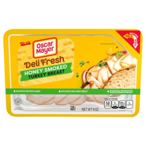 Oscar Mayer Turkey Breast, Honey Smoked