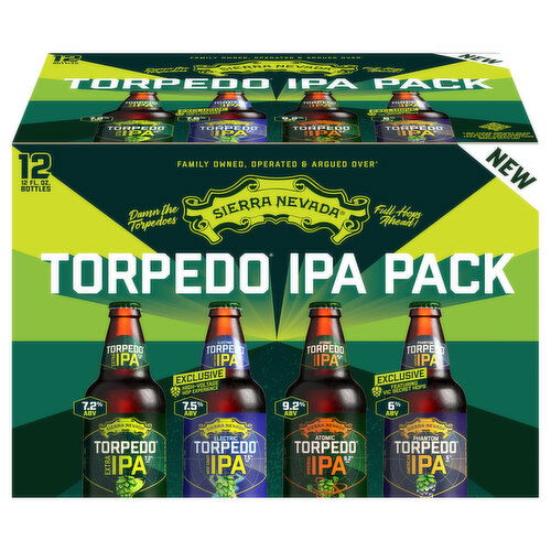 Sierra Nevada Sierra Nevada Torpedo IPA Pack Craft Beer 12 Pack (12oz Bottles)