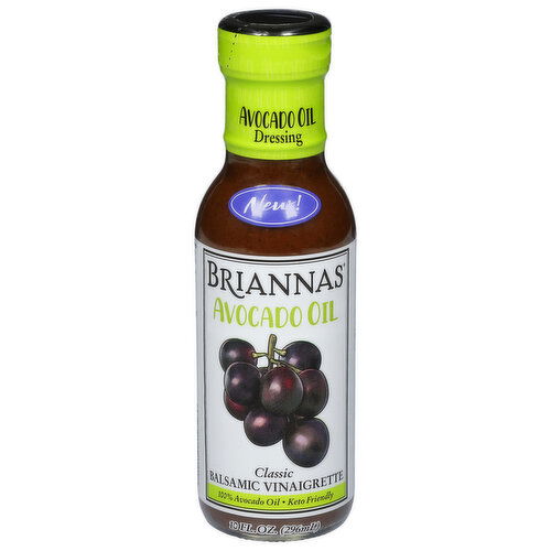 Briannas Dressing, Balsamic Vinaigrette, Classic