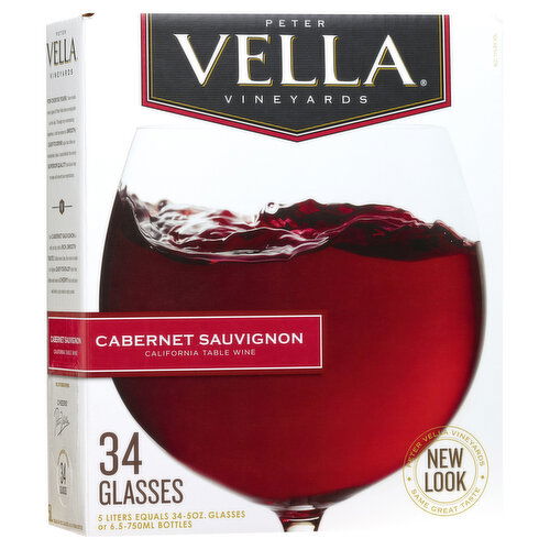 Peter Vella Cabernet Sauvignon Red Wine Box