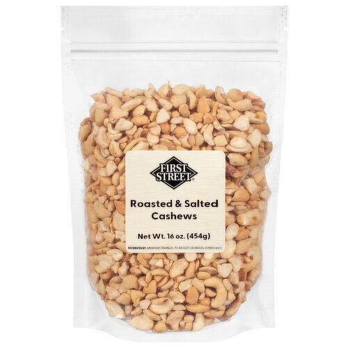 First Street Roasted & Salted Cashews