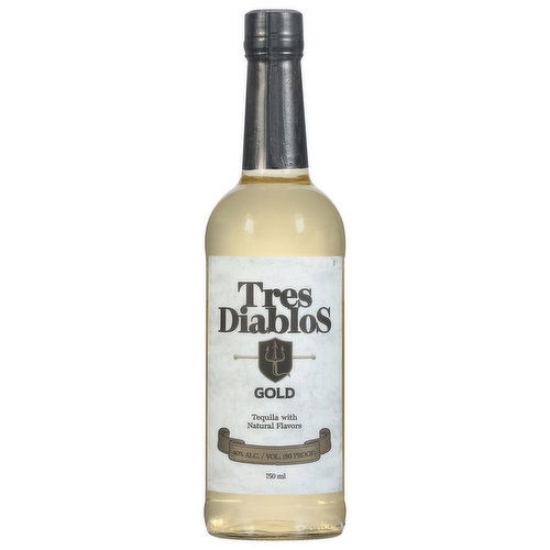 Tres Diablos Tequila, Gold