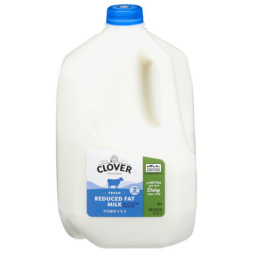 Clover Reduced Fat Milk