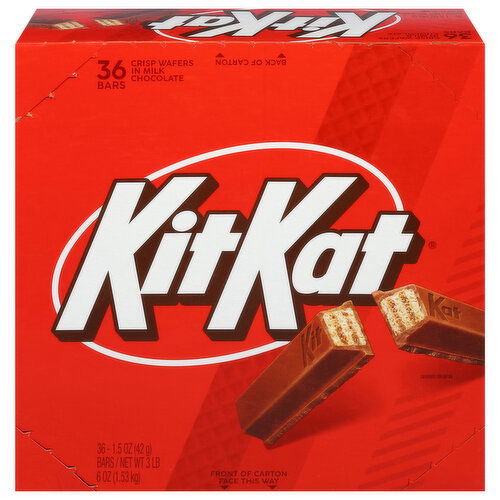 Kit Kat Crisp Wafers, Milk Chocolate