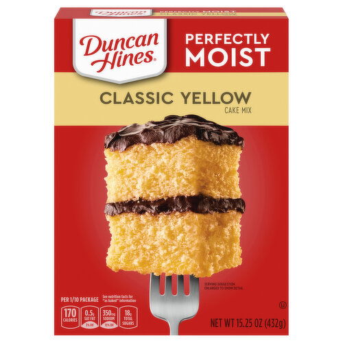 Duncan Hines Perfectly Moist Classic Yellow Cake Mix