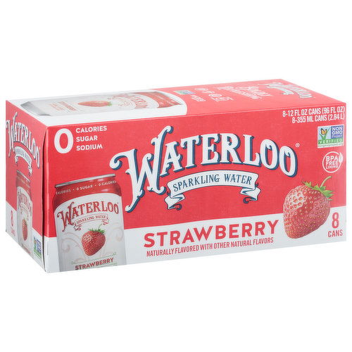 Waterloo Sparkling Water, Strawberry