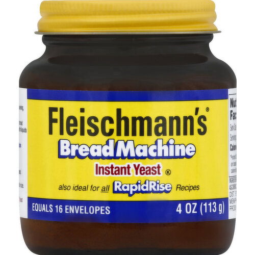 Fleischmann's Yeast, Instant, Bread Machine