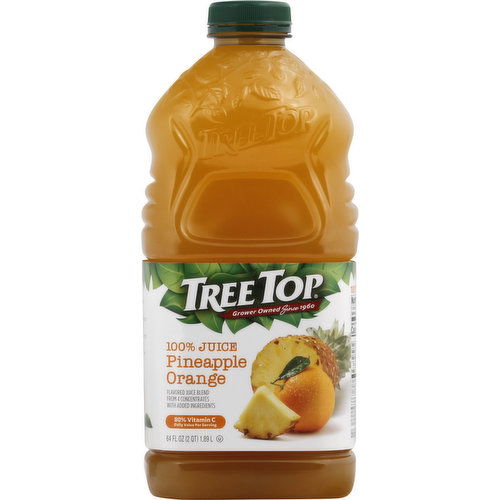 Tree Top 100% Juice, Pineapple Orange