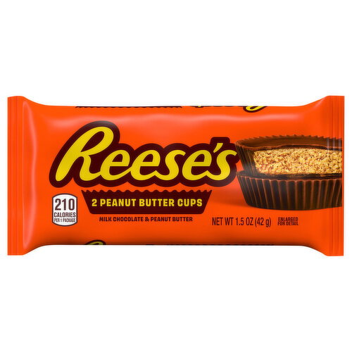 Reese's Peanut Butter Cups, Milk Chocolate & Peanut Butter Image 1 of 4