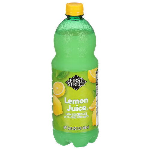 First Street Lemon Juice