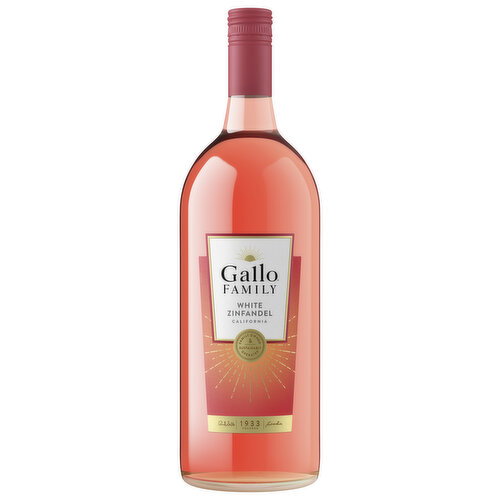 Gallo Family Vineyards White Zinfandel California Rose Wine Image 1 of 5
