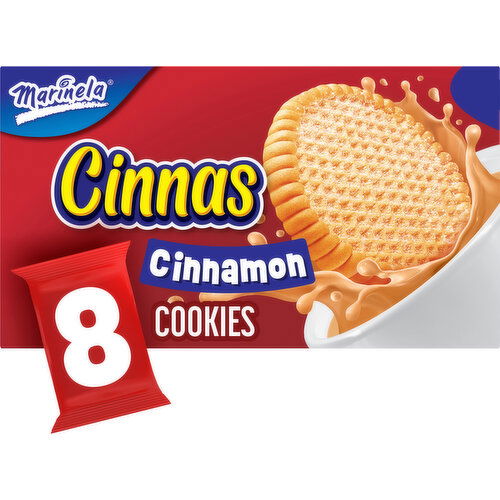 Marinela Cinnamon Cookies, 8 packs, 16.96 oz