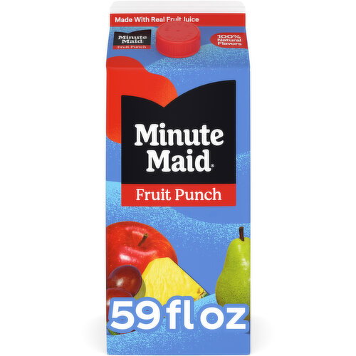 Minute Maid Fruit Punch Juice Drink Carton Image 1 of 11