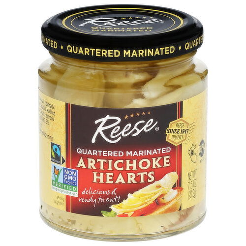 Reese Quartered Marinated Artichoke Hearts
