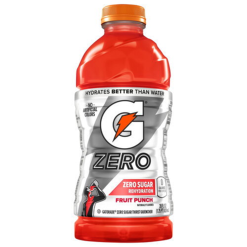 Gatorade Zero Sugar Fruit Punch Thirst Quencher Image 1 of 3