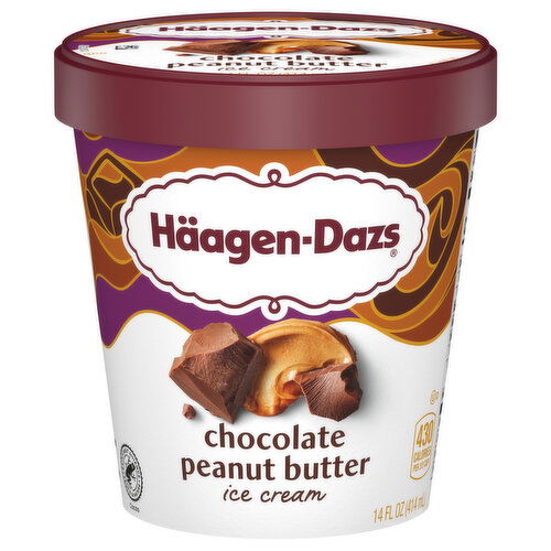 Haagen-Dazs Chocolate Peanut Butter Ice Cream