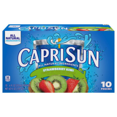 Capri Sun Strawberry Kiwi Juice Drink Blend
