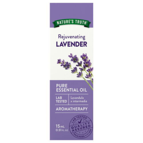 Nature's Truth Pure Essential Oil, Aromatherapy, Lavender