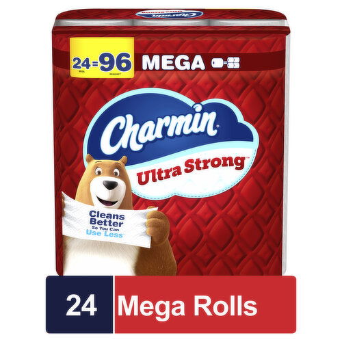Charmin Toilet Paper, Mega Rolls