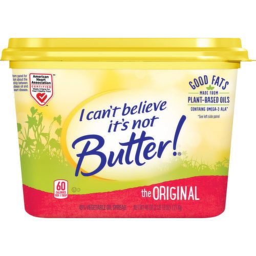 I Can't Believe It's Not Butter! Vegetable Oil Spread, the Original