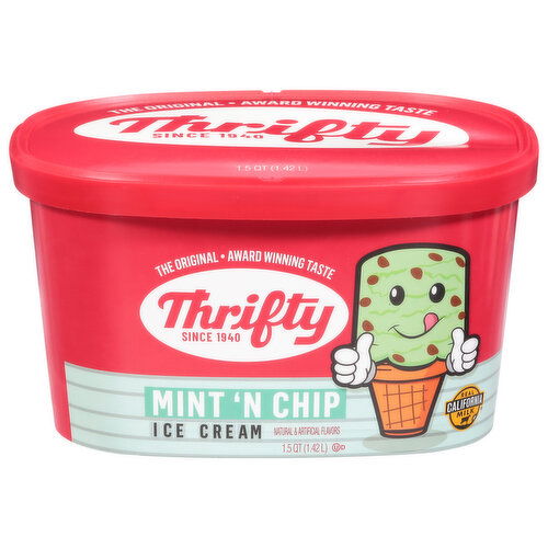 Thrifty Ice Cream, Mint 'N Chip