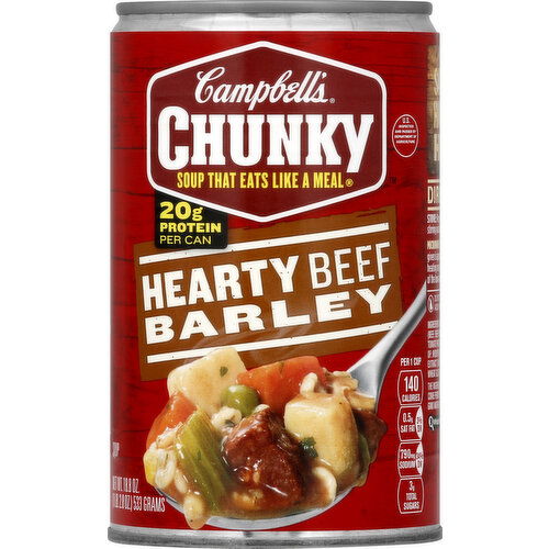 CAMPBELLS Soup, Hearty Beef Barley