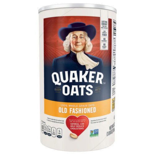 Quaker Old Fashioned 100% Whole Grain Oats