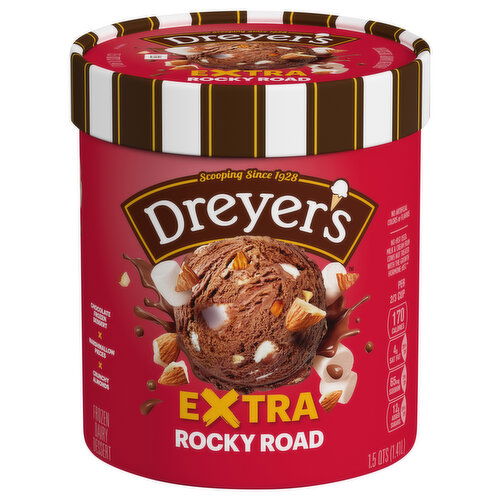 Dreyer's Extra Rocky Road Ice Cream