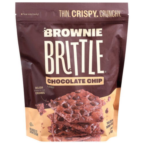 Brownie Brittle Chocolate Chip Brownie Snack