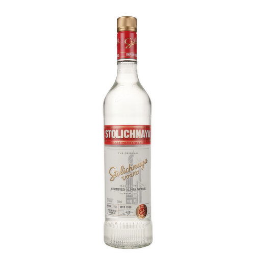 Stolichnaya Vodka