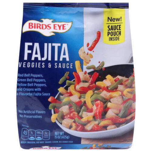 Birds Eye Veggies & Sauce, Fajita