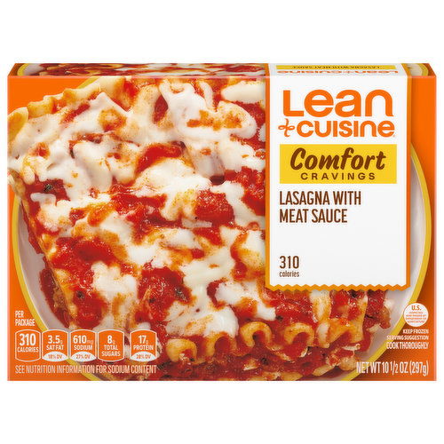 Lean Cuisine Lasagna with Meat Sauce