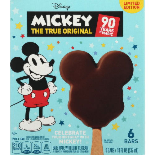 Mickey Ice Cream Bars