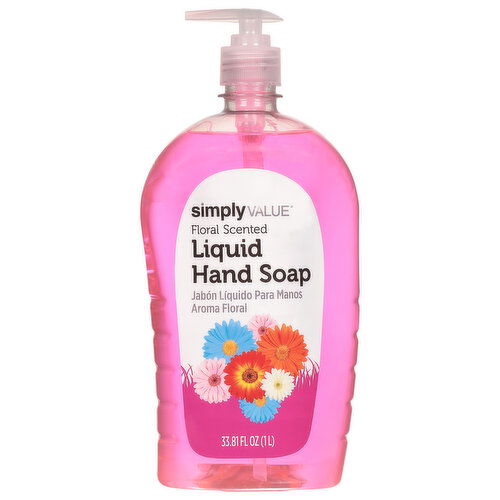 Simply Value Floral Scented Liquid Hand Soap