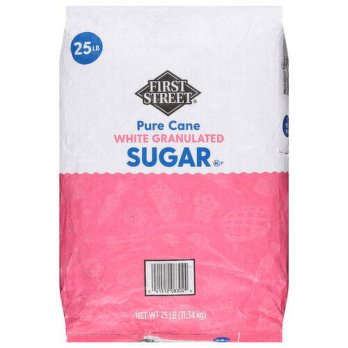 First Street Pure Cane White Granulated Sugar