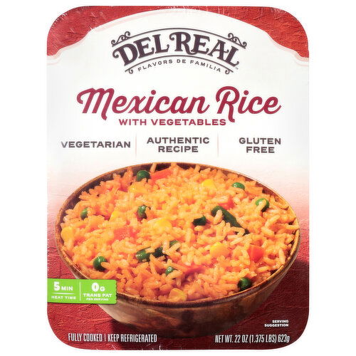 Del Real Mexican Rice with Vegetables