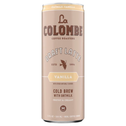 La Colombe Coffee, Cold Brew, Draft Latte, Vanilla