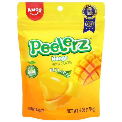 Amos Peelable Mango Gummy Candy