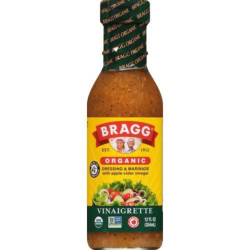 Bragg Dressing & Marinade, Organic, Vinaigrette