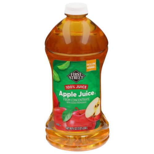 First Street Apple 100% Juice Image 1 of 6