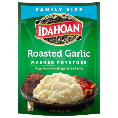 Idahoan Roasted Garlic Mashed Potatoes Family Size