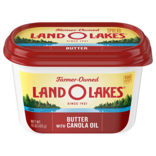 Land O Lakes Butter, with Canola Oil