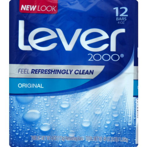 Lever 2000 Refreshing Bars, Original