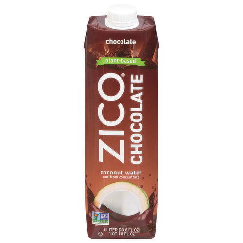 Zico Coconut Water, Plant-Based, Chocolate