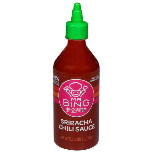 Mr Bing Chili Sauce, Sriracha