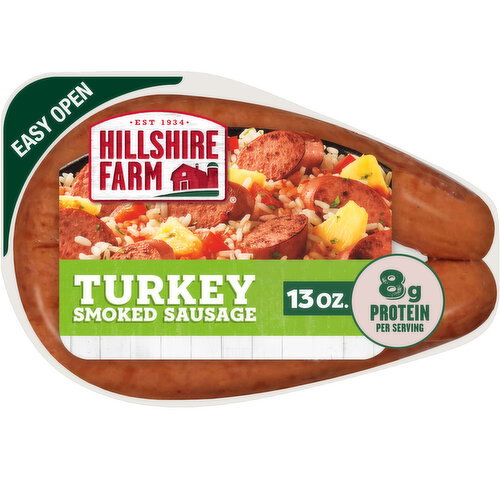 Hillshire Farm Beef Smoked Sausage Image 1 of 5