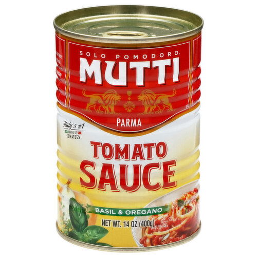 Mutti Basil & Oregano Tomato Sauce