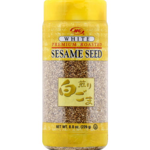 JFC Sesame Seed, Premium Roasted, White