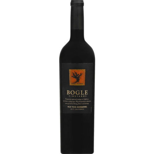 BOGLE VINEYARDS Old Vine Zinfandel, 2017, California