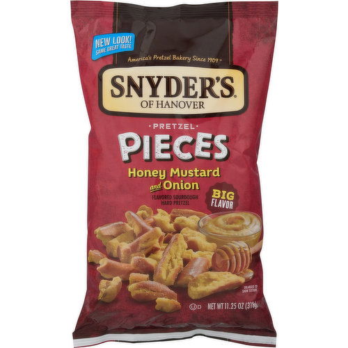 Snyder's of Hanover Pretzel Pieces, Honey Mustard and Onion